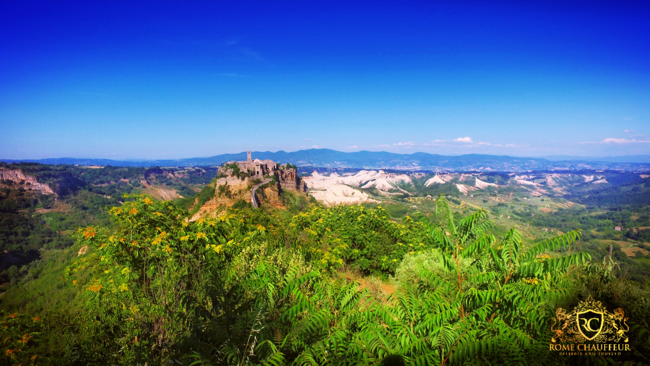 Civita di Bagnoregio tour from Rome Chauffeur