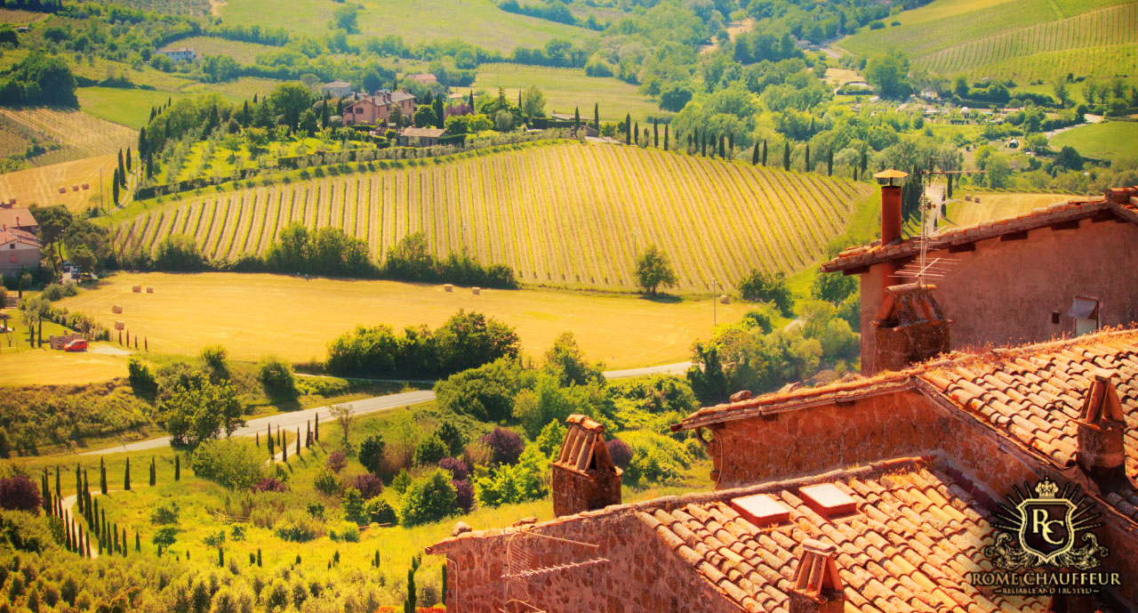 Orvieto Umbria Tuscany Wine tours from Rome Chauffeur
