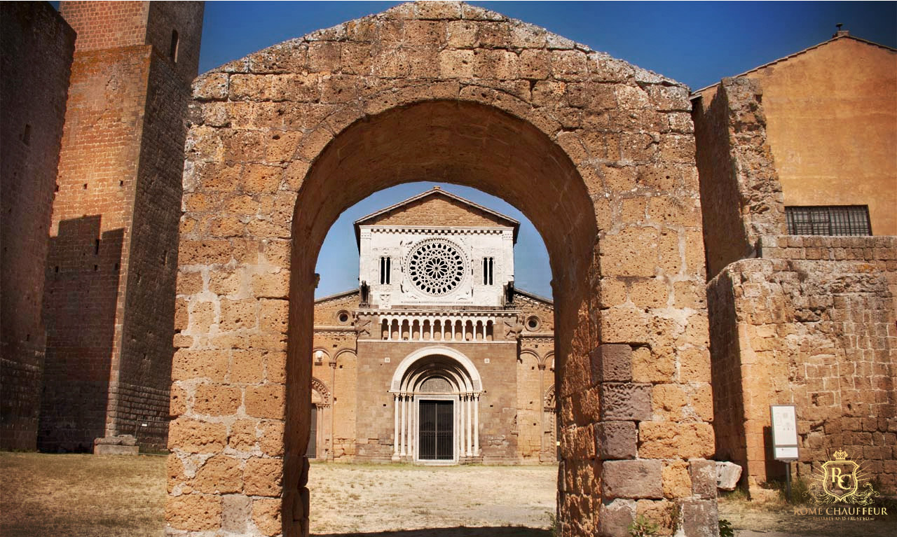 Tuscania Saint Peter Basilica Etruscan Tours from Rome Civitavecchia excursions