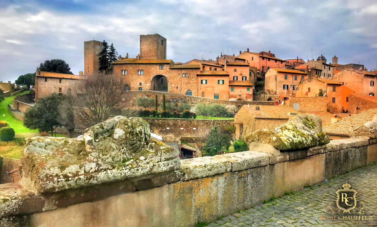 Tuscania Post Cruise Countryside Tours from Civitavecchia debarkation tours Rome Chauffeur