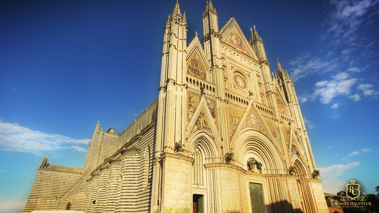 Wine tours from Rome Chauffeur Orvieto Umbria Tuscany