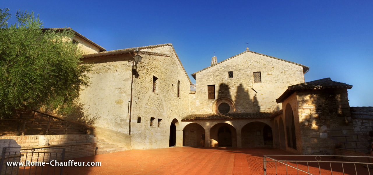 Assisi Day Tours from Rome Chauffeur San Damiano Monastery
