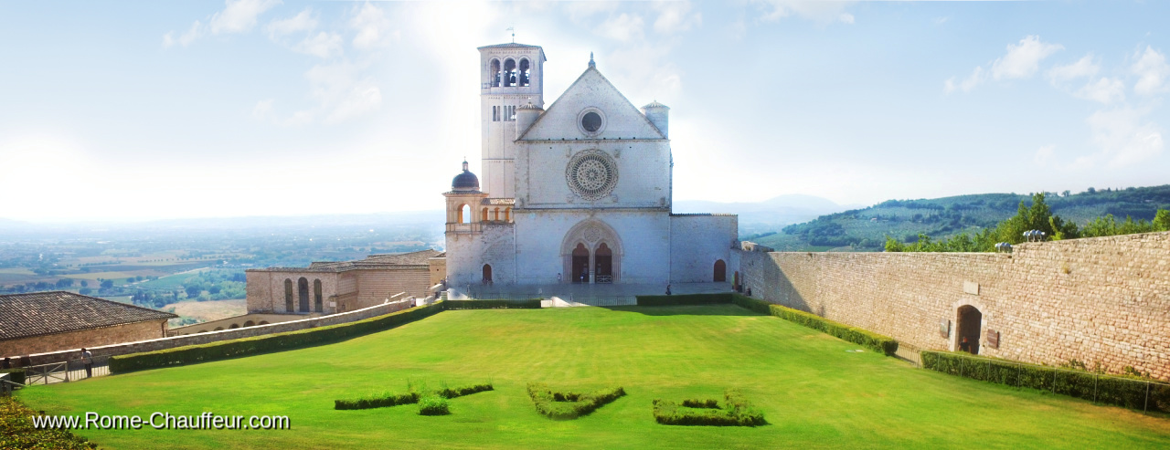 Basilica of Saint Francis of Assisi Tours from Rome Chauffeur