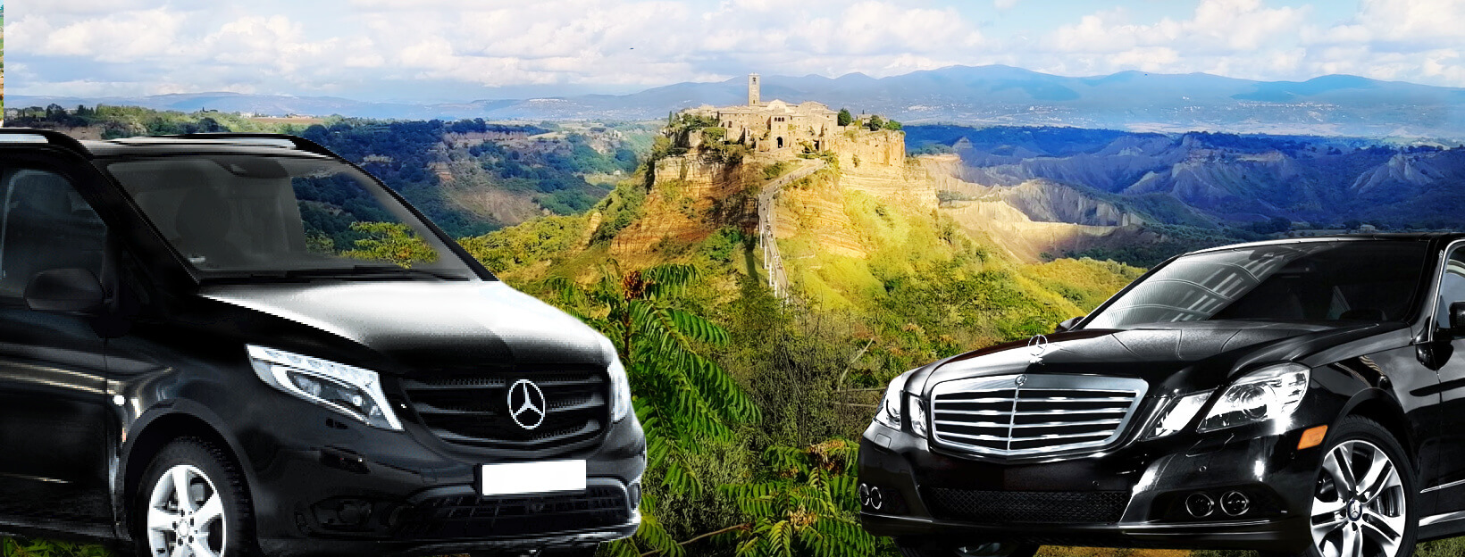 Rome to Civita di Bagnoregio Transfer to Rome Chauffeur Service