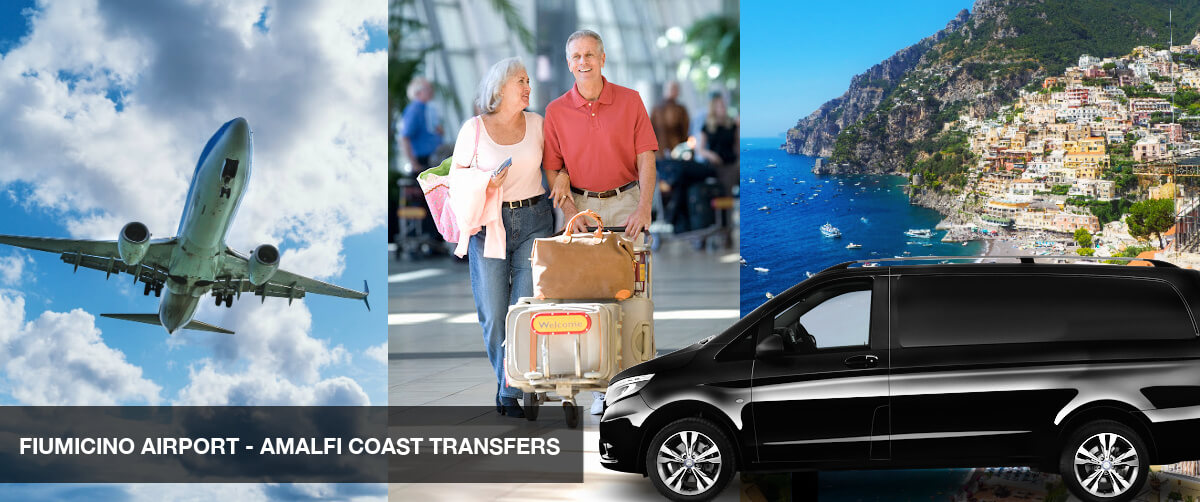 Rome Airport Fiumicino Transfer to Amalfi Coast Positano transfer from Fiumicino