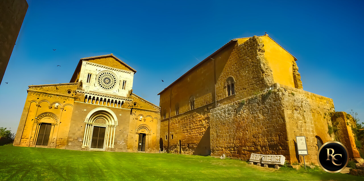 Basilica St Peter Tuscania Roman Countryside Tour from Rome Civitavecchia cruise tours