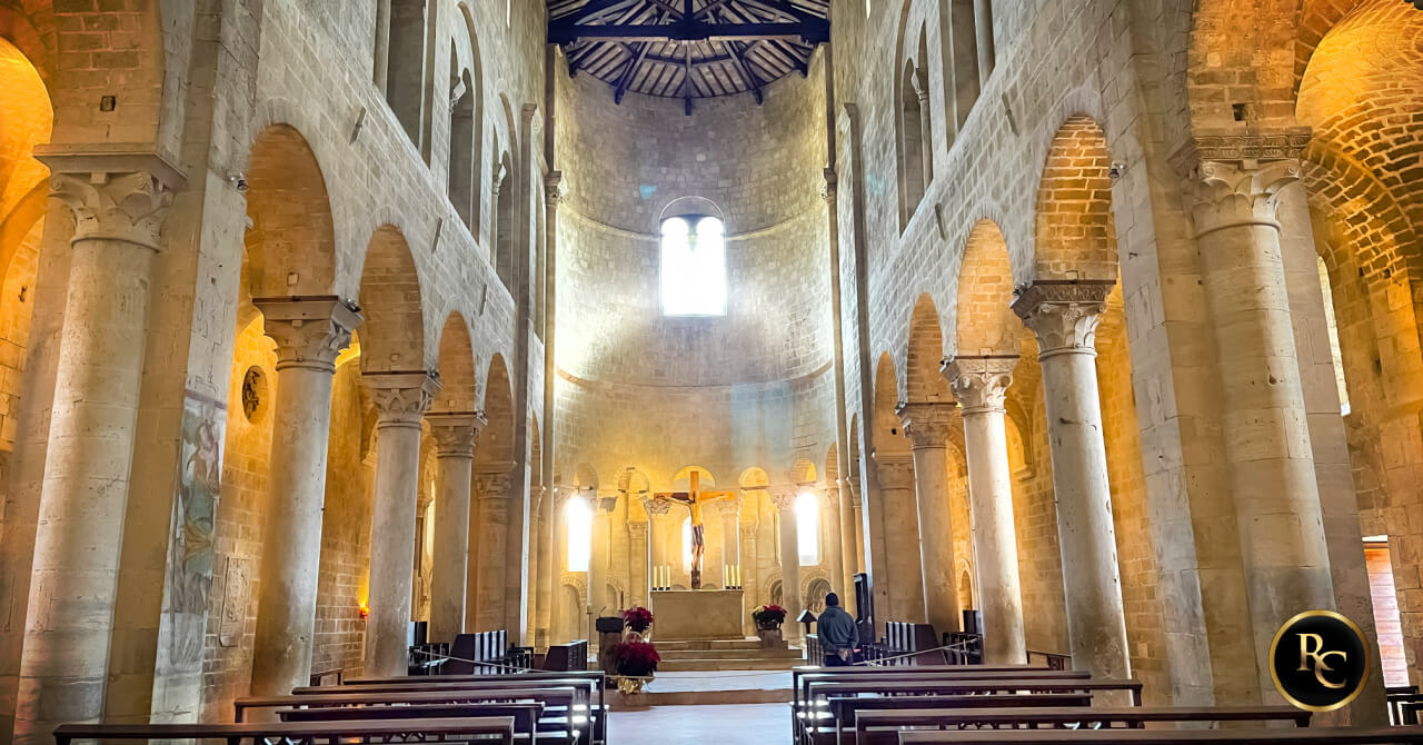 Private Wine Tours from Rome to Tuscany Sant Antimo Abbey