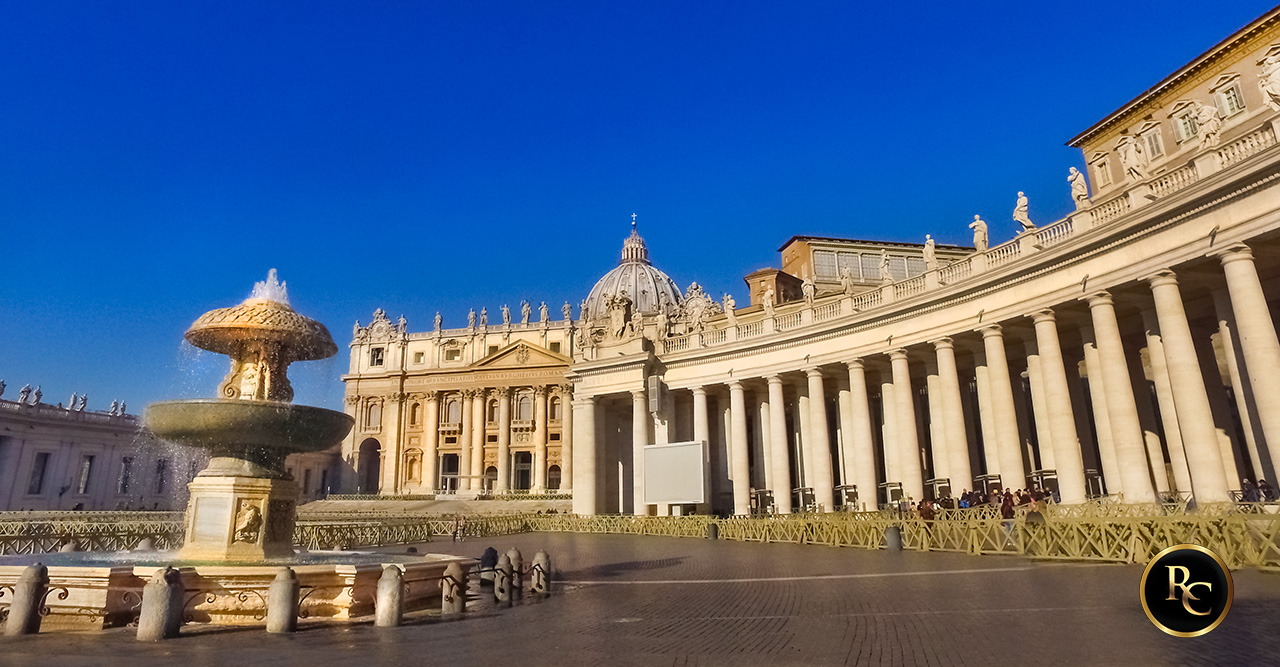 St Peter Square Bella Roma Rome Post Cruise excursion from Civitavecchia debark tours