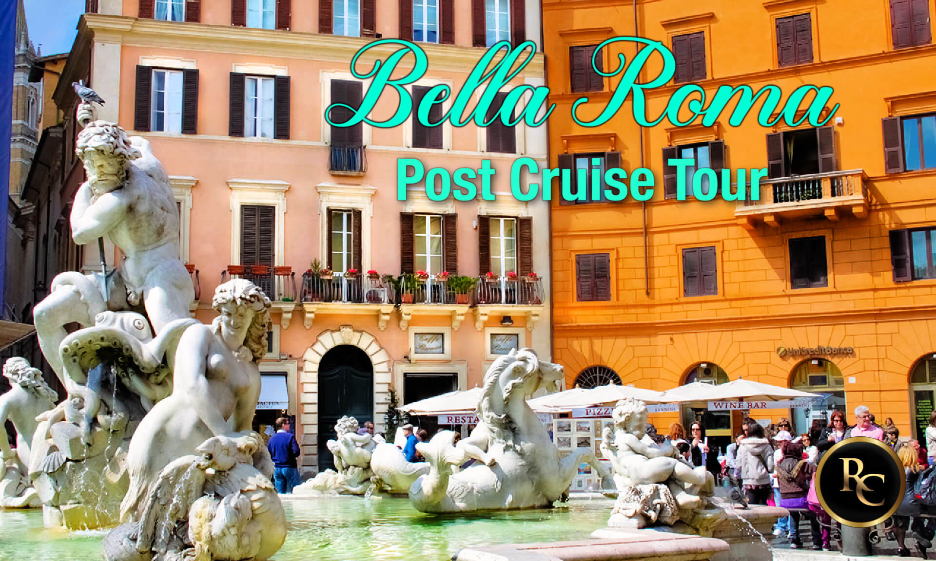 Bella Roma Rome Post Cruise Tour from Civitavecchia