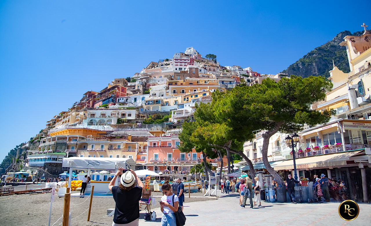 Book a private luxury tour from Rome to Amalfi Coast to visit Herculaneum Sorrento and Positano on Amalfi Coast with Rome Chauffeur